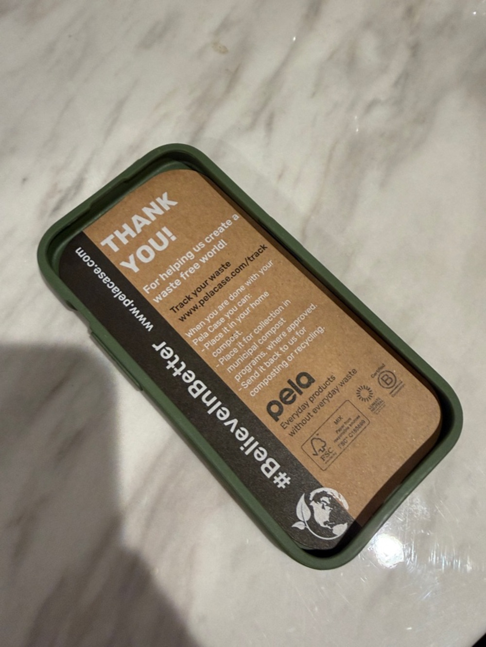 Olive Green Eco-Friendly Phone Case - Compatible Cell Accessory 15 pro apple